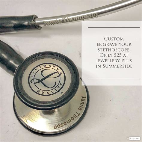 Laser engrave your stethoscope | Laser engraving, Engraving, Custom ...