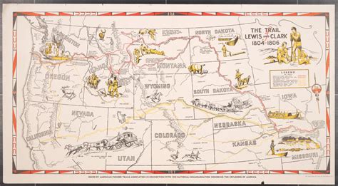 Map Of Lewis And Clark Expedition - Maping Resources