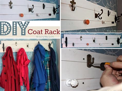 15 DIY Coat Rack Ideas that are Easy and Fun