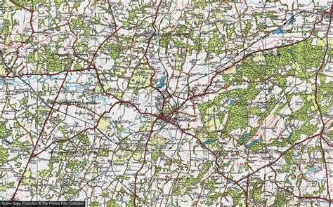 Historic Ordnance Survey Map of Horsham, 1920