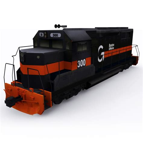 3D Model EMD GP40 - TurboSquid 2099205