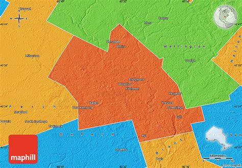 Political Map of Waterloo