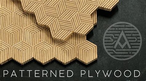 Hexagon Patterned Plywood | How To | Hexagon pattern, Plywood, Plywood art