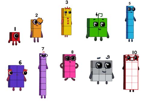 wee baby numberblocks 🥹🥰 🧡💛💚💙💜🌈🩷🩶🤍 : r/mylittlenumberblocks