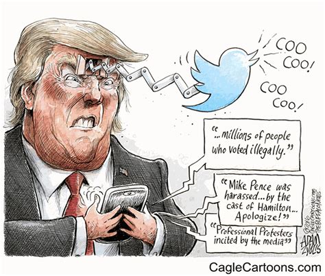 How cartoonists are skewering Donald Trump’s tweets - The Washington Post