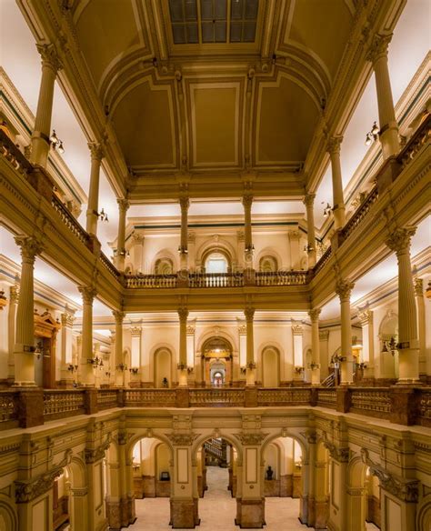 Interior of the Colorado State Capitol Editorial Stock Photo - Image of interior, vertical ...