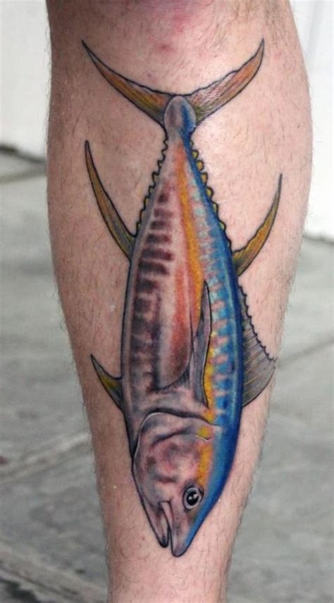 Yellowfin Tuna Shin, 2012 Hunting and Fishing Tattoo Contest — Field & Stream | Tattoos, Fish ...