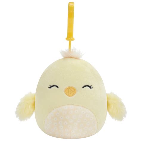 Squishmallows Yellow Easter Chick Clip-On Plush - Shop Plush toys at H-E-B