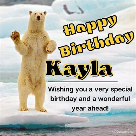 Happy Birthday Kayla Images and Funny Cards