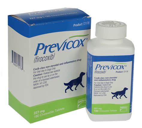 Previcox 227mg Chewable Tablets 180/btl - Pawsome RX