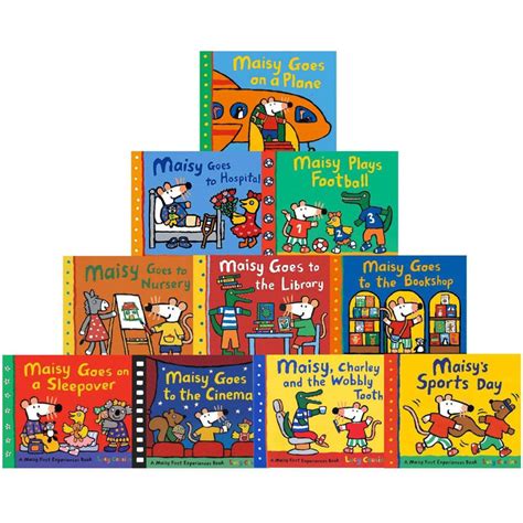 Maisy Mouse Collection 10 Books Set Series 2 Lucy Cousins Early Learner ...