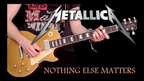 'NOTHING ELSE MATTERS' - by Metallica - Instrumental Cover performed by Karl Golden - YouTube