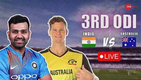 Highlights | IND VS AUS, 3rd ODI Cricket Match Scorecard: Australia Won By 21 Runs | News | Zee News