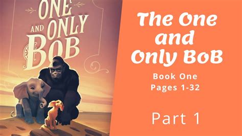 The One and Only Bob: Part 1-Book One - YouTube