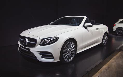 2018 Mercedes-Benz E-Class Cabriolet Makes Its U.S. Debut - Automobile