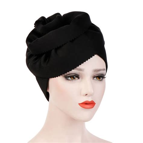 Muslim Hijab Caps Winter Hats For Women Hat Women Winter Cap Beanies For Ladies Turban Hijab ...