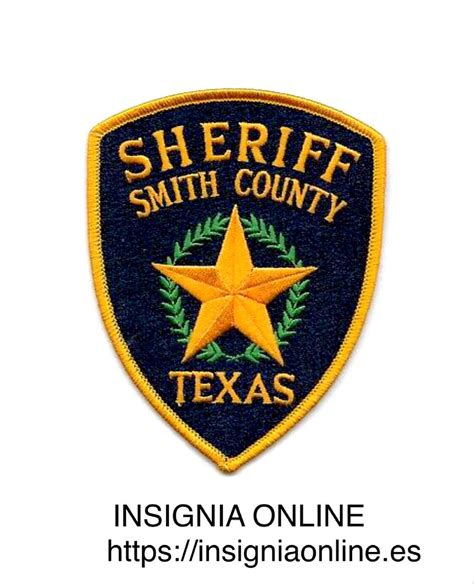 Smith County Sheriff patch; https://insigniaonline.es en 2021