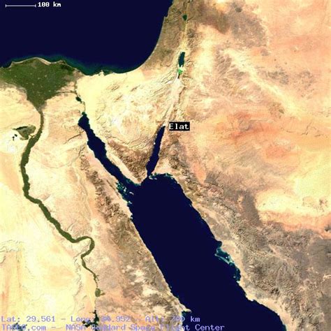 ELAT HADAROM ISRAEL Geography Population Map cities coordinates ...