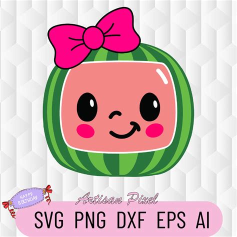 Halloween Cocomelon Cocomelon Girl Svg, Cocomelon Bow Svg, C | Inspire ...