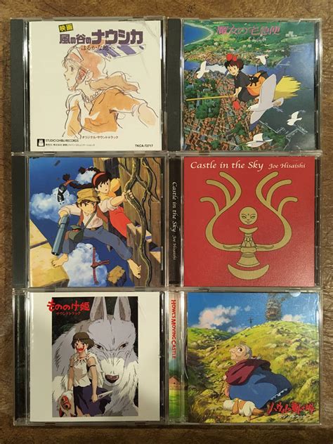 All My Studio Ghibli Soundtracks So Far... by rlkitterman on DeviantArt