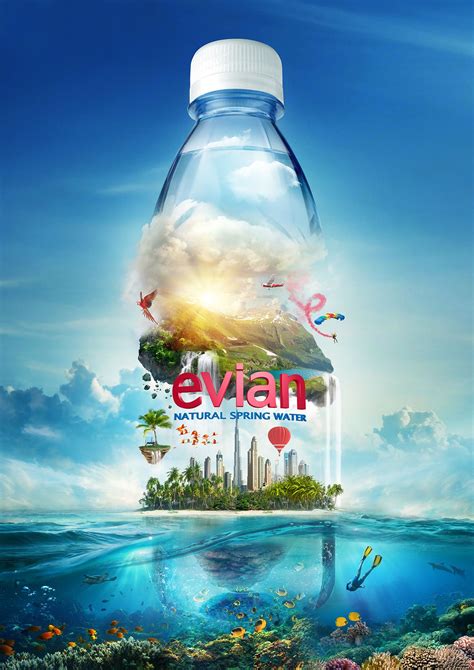 Evian on Behance | Graphic design ads, Creative posters, Creative advertising design