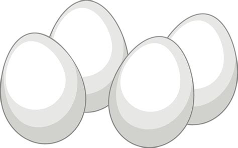 Many white eggs on white background 1970174 Vector Art at Vecteezy