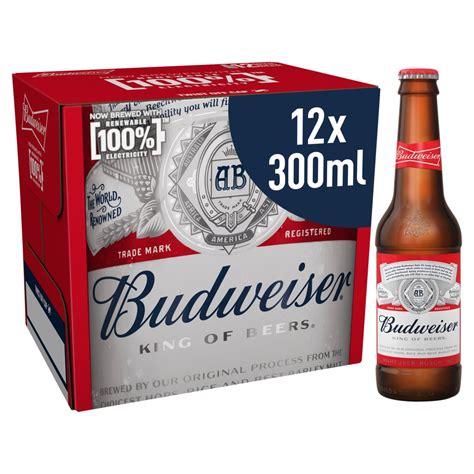 Budweiser Limited Edition Beer 12 x 300ml | BB Foodservice