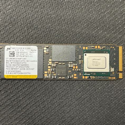 Micron 3400 512GB NVMe PCIe 4.0x4 TLC M.2 / BCM | Września | Licytacja na Allegro Lokalnie