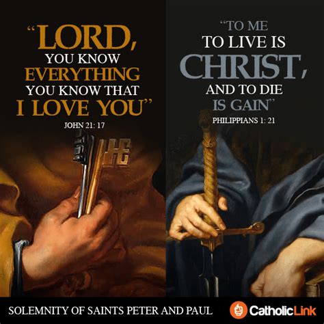 Remembering St. Peter and St. Paul In Scripture On Their Feast Day