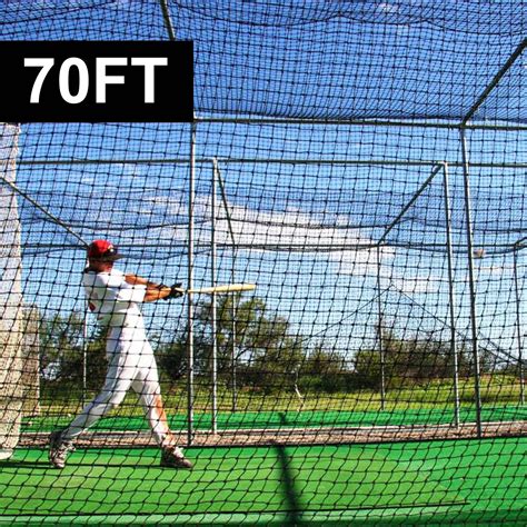 70ft x 14ft Baseball Batting Cage Nets #42 | Net World Sports