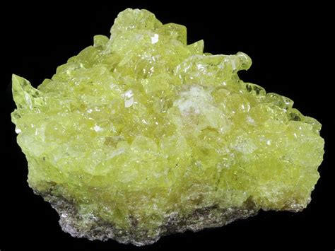 2.8" Sulfur Crystals on Matrix - Bolivia (#51576) For Sale - FossilEra.com