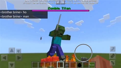 TITAN ZOMBIE Mod | Minecraft PE Bedrock Mods