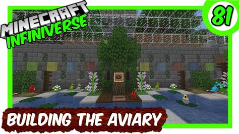 "Building The Aviary" Minecraft Map