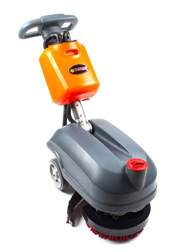 Battery Floor Scrubber RT15, 14" Cleaning Path | Sunmax Floor Scrubber