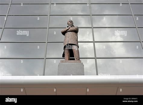 alex ferguson statue old trafford Stock Photo - Alamy