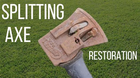 I restored a splitting axe! - YouTube