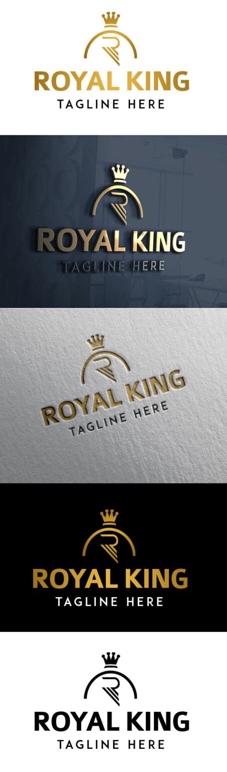 Royal king logo Template - MasterBundles