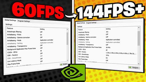 Best NVIDIA Control Panel Settings for Gaming (2022 GUIDE) - YouTube