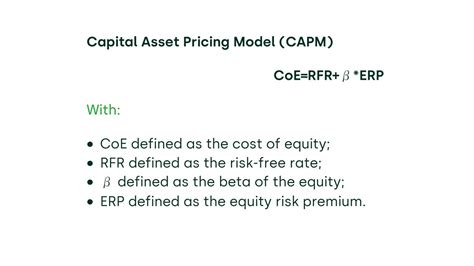 Finding the right formula: de-levering and re-levering the beta in the CAPM - Oxera