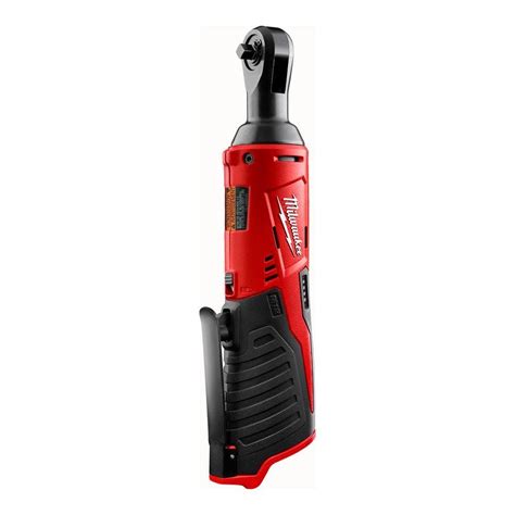 Milwaukee M12 12V Lithium-Ion Cordless 1/4 in. Ratchet (Tool-Only) 2456 ...