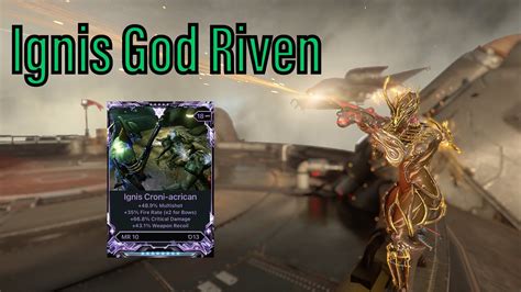 Ignis Wraith Build and Guide | God Riven Review [Warframe] - YouTube