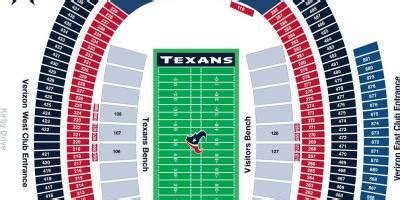 NRG stadium seat map - NRG seating map (Texas - USA)