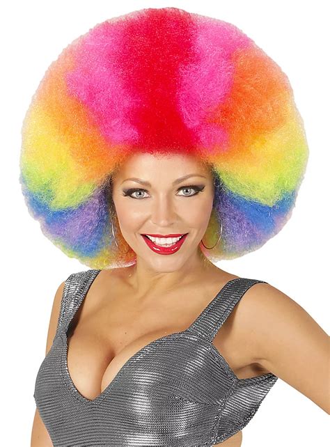 Afro XXL Wig colored - maskworld.com