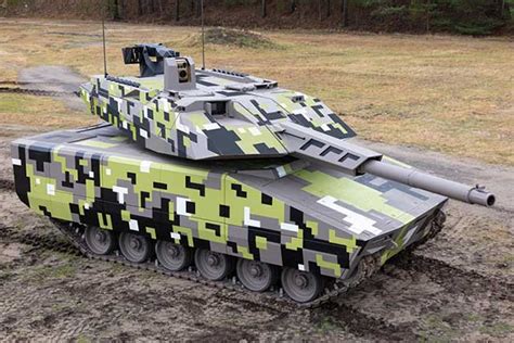 Rheinmetall showed a powerful 120mm light tank with PnP and .50 cal. MG - WAFF - World Armed ...