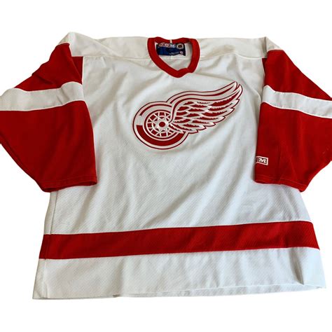 Vintage Detroit Red Wings NHL Jersey / Vintage Hockey Jersey / | Etsy