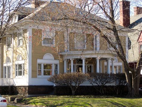 George Blossom House (1892) typically cited as one of Wright's "bootleg" houses done during his ...