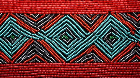 Traditional Maasai beadwork patterns forming an intricate background hd ...