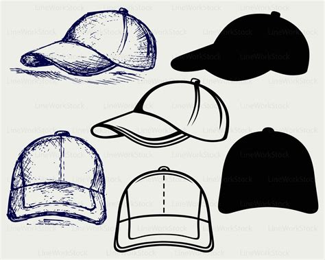 Baseball Cap Svg/cap Clipart/cap Svg/cap Silhouette/cap Cricut - Etsy Canada