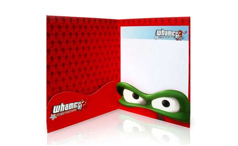 Corporate Brochure Design for Whammy Game Show - BYStudio