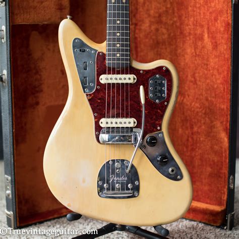 Vintage 1964 Fender Jaguar Blond finish Ash body electric guitar – True ...